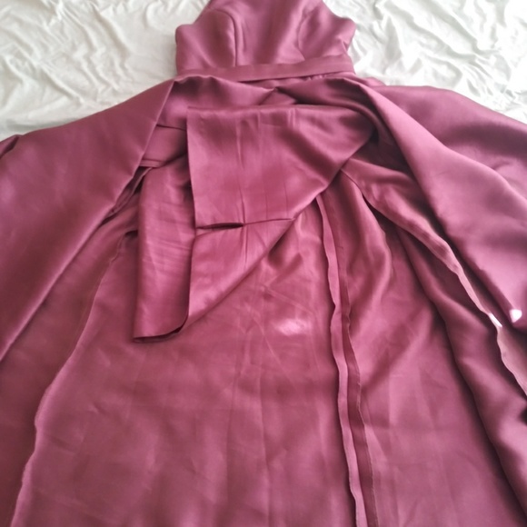 david-s-bridal-dresses-chianti-mikado-bridesmaids-walkthrough-ball-gown-poshmark